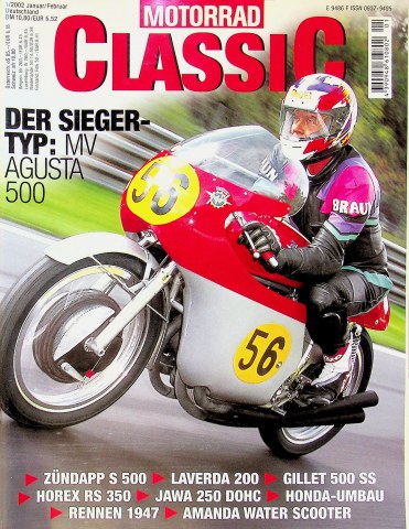 Motorrad Classic 01/2002 Motorrad Classic 01/2002